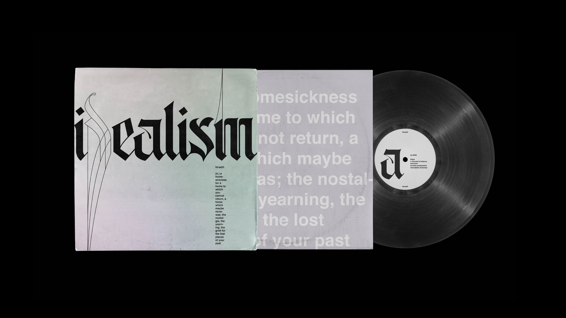 Idealism Album Packaging